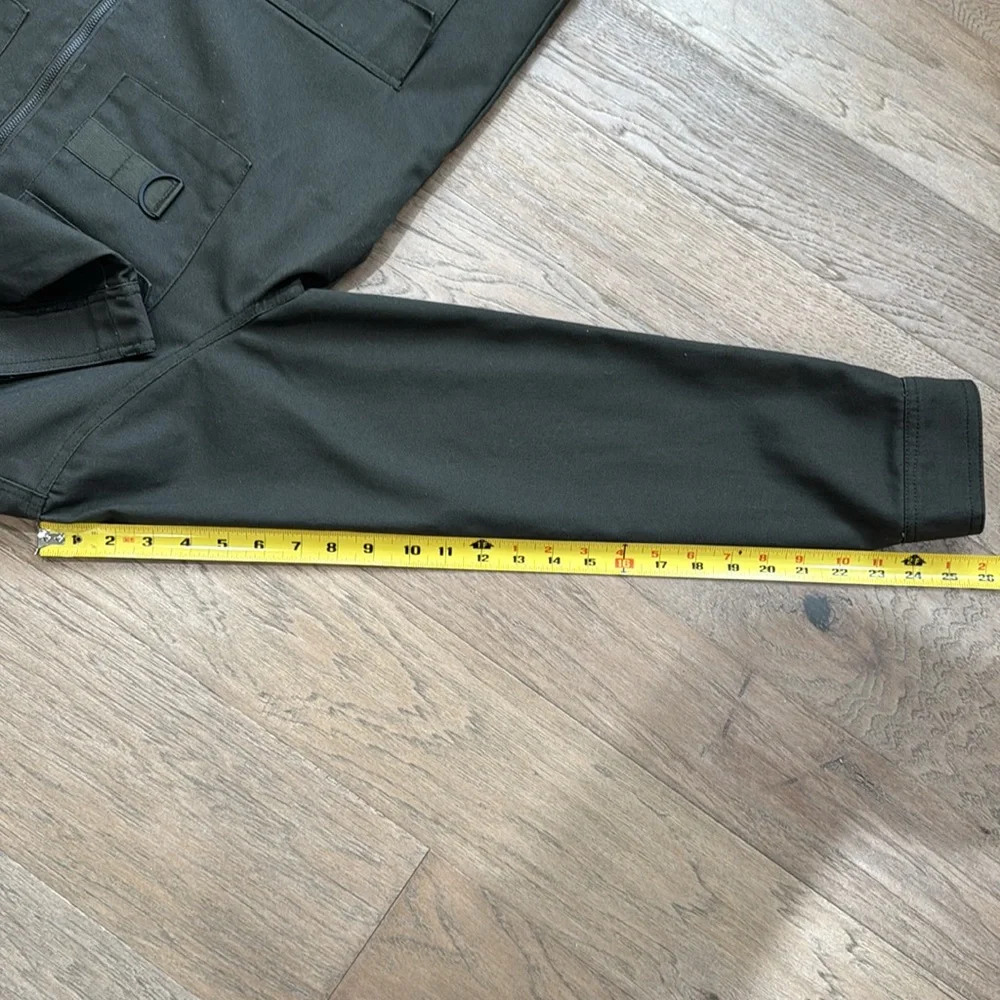 EUC Men's Olive Green Marc Ecko Military Jacket Size Medium - Picture 7 of 10
